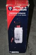 BOXED SPEAR & JACKSON PRESSURE SPRAYER GENERAL PURPOSE GARDEN SPRAYER RRP £15.99Condition