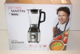 BOXED JAMES MARTIN BY WAHL TABLE BLENDER 1000W RRP £54.99Condition ReportAppraisal Available on