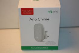 BOXED ARLO CHIME ACCESSORIES PLUG IN CHIME RRP £63.65Condition ReportAppraisal Available on Request-