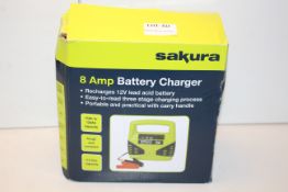 BOXED SAKURA 8 AMP BATTERY CHARGER RRP £34.99Condition ReportAppraisal Available on Request- All