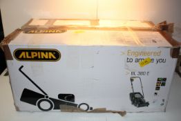 BOXED ALPINA BL 380 E 1400W ELECTRIC LAWN MOWER RRP £99.95Condition ReportAppraisal Available on