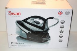 BOXED SWAN PROSTEAM STEAM GENERATOR IRON RRP £45.00Condition ReportAppraisal Available on Request-