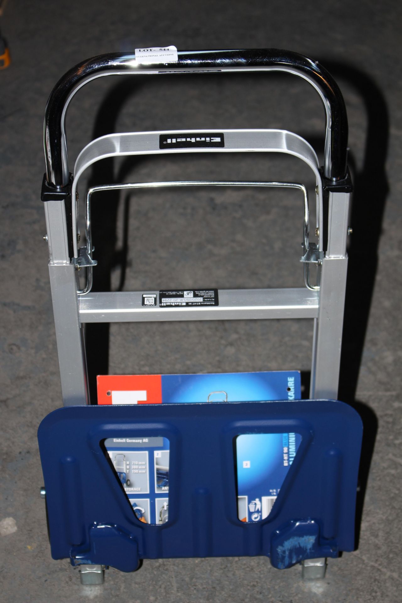 UNBOXED EINHELL ALUMINIUM SACK KARRE RRP £48.84Condition ReportAppraisal Available on Request- All