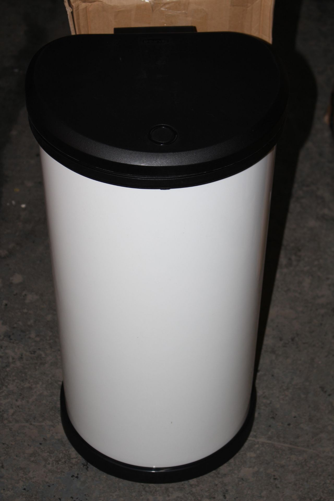 BOXED CURVER DECO PEDAL BIN Condition ReportAppraisal Available on Request- All Items are