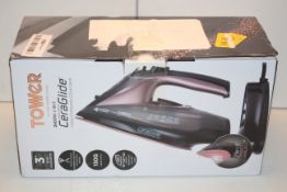 BOXED TOWER CERAGLIDE CORD/CORDLESS STEAM IRON RRP £23.99Condition ReportAppraisal Available on