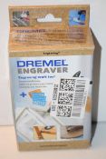 BOXED DREMEL ENGRAVER ENGRAVING CRAFT TOOL RRP £22.99Condition ReportAppraisal Available on Request-