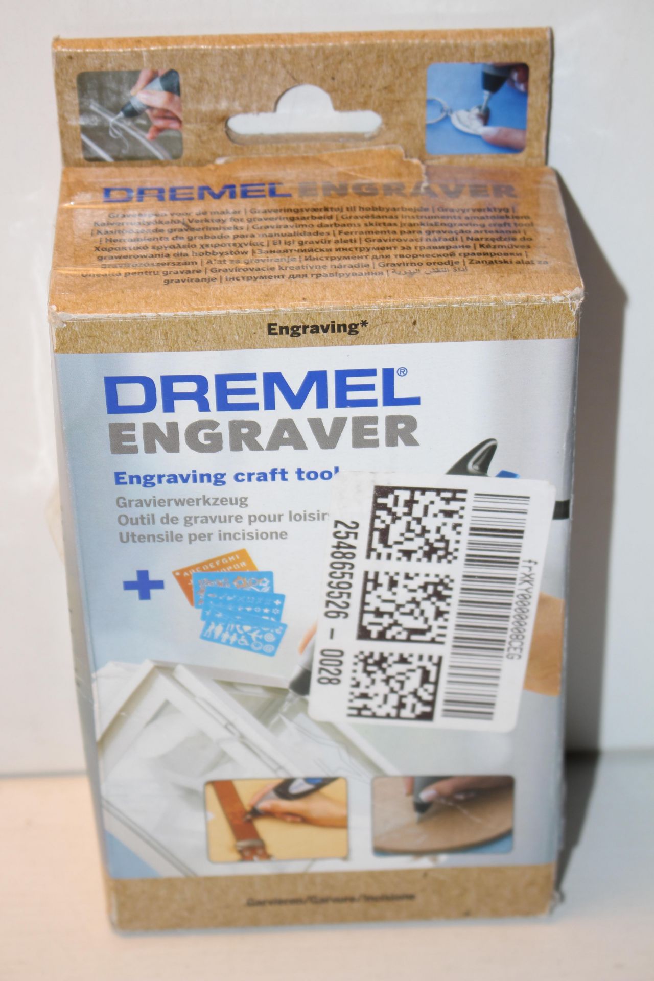 BOXED DREMEL ENGRAVER ENGRAVING CRAFT TOOL RRP £22.99Condition ReportAppraisal Available on Request-