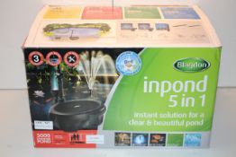 BOXED BLAGDON INPOND 5-IN-1 INSTANT SOLUTION FOR A CLEAR AND BEAUTIFUL POND RRP £104.99Condition