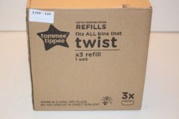 BOXED TOMMEE TIPPEE REFILS FOR TWIST NAPPY DISPOSAL SYSTEM Condition ReportAppraisal Available on