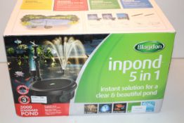 BOXED BLAGDON INPOND 5-IN-1 INSTANT SOLUTION FOR A CLEAR AND BEAUTIFUL POND RRP £104.99Condition