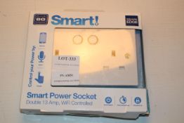 BOXED SMART POWER SOCKET DOUBLE 13AMPCondition ReportAppraisal Available on Request- All Items are