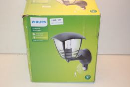 BOXED PHILIPS OUTDOOR WALL LIGHT CREEK Condition ReportAppraisal Available on Request- All Items are