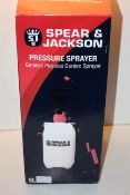 BOXED SPEAR & JACKSON PRESSURE SPRAYER GENERAL PURPOSE GARDEN SPRAYER RRP £15.99Condition