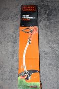 BOXED BLACK + DECKER 33CM STRIMMER 700W RRP £75.04Condition ReportAppraisal Available on Request-