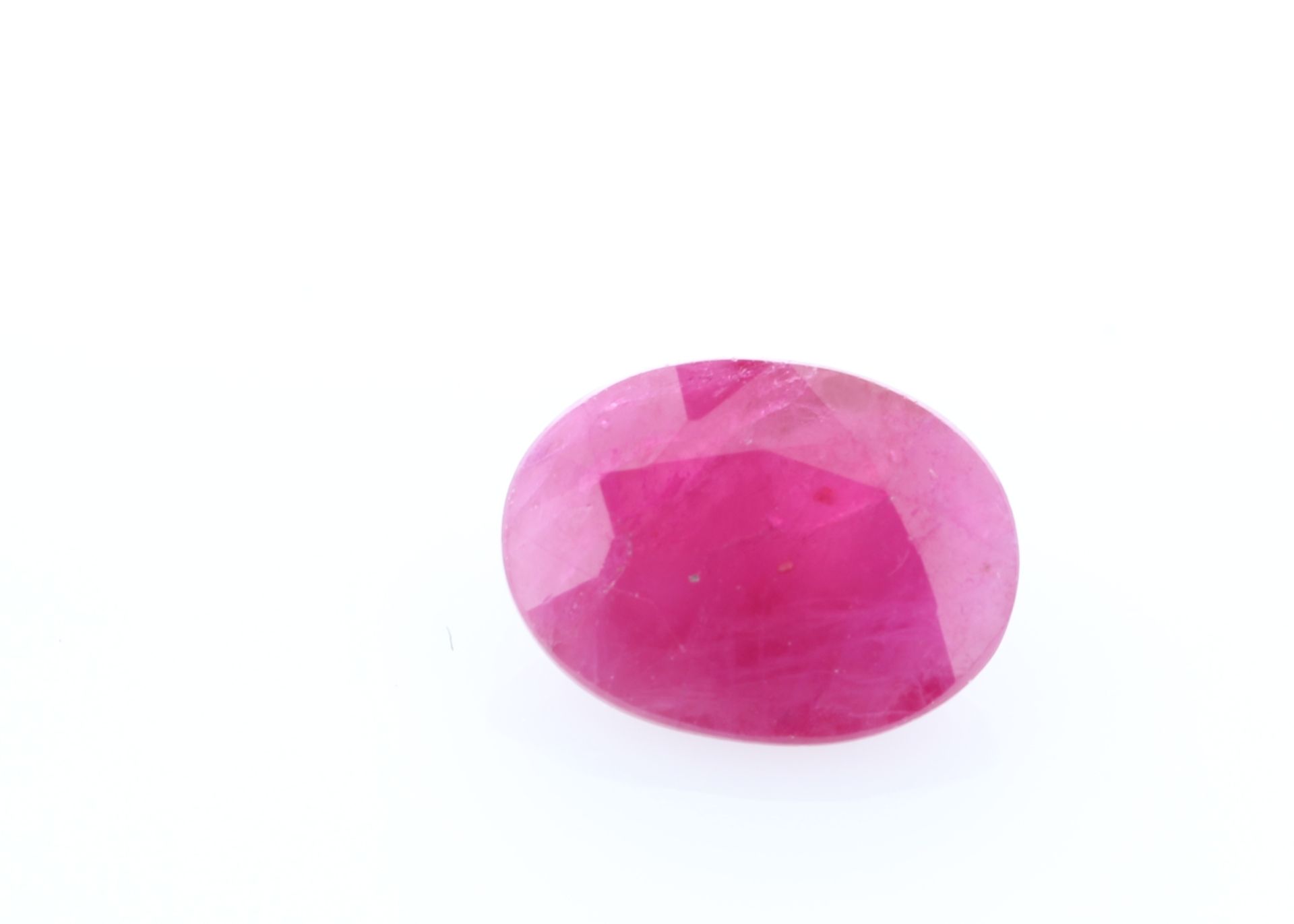 Loose Oval Burmese Ruby 1.35 Carats - Valued by AGI £4,050.00 - Loose Oval Burmese Ruby 1.35