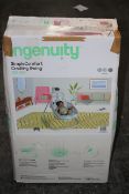 BOXED INGENUITY SIMPLE COMFORT CRADLING SWING RRP £119.99Condition ReportAppraisal Available on