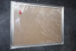 BOXED LARGE SILVER EDGE WOODEN PICTURE FRAME Condition ReportAppraisal Available on Request- All