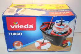 BOXED VILEDA TURBO MOP BUCKET RRP £35.00Condition ReportAppraisal Available on Request- All Items