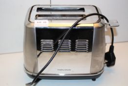 UNBOXED MORPHY RICHARDS EVOKE 2 SLICE TOASTER MODEL: 224406 RRP £28.90Condition ReportAppraisal