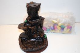 BOXED INCENSE STAND BURNER DECORATIVE SCENE (IMAGE DEPICTS STOCK)Condition ReportAppraisal Available