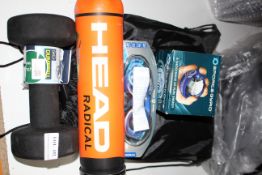 5X ASSORTED SPORTING ITEMS (IMAGE DEPICTS STOCK)Condition ReportAppraisal Available on Request-