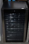 UNBOXED RUSSELL HOBBS PROFESSIONAL GLASS FRONT WINE COOLER MODEL: RH34WC1 RRP £199.00Condition