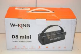 BOXED W-KING PORTABLE WIRELESS BLUETOOTH SPEAKER WATER RESISTANT RRP £39.99Condition ReportAppraisal