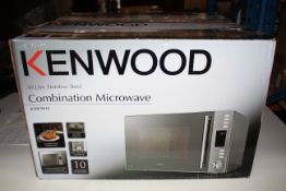 BOXED KENWOOD 30LITRE STAINLESS STEEL MICROWAVE OVEN MODEL: K30CSS14 RRP £180.00Condition