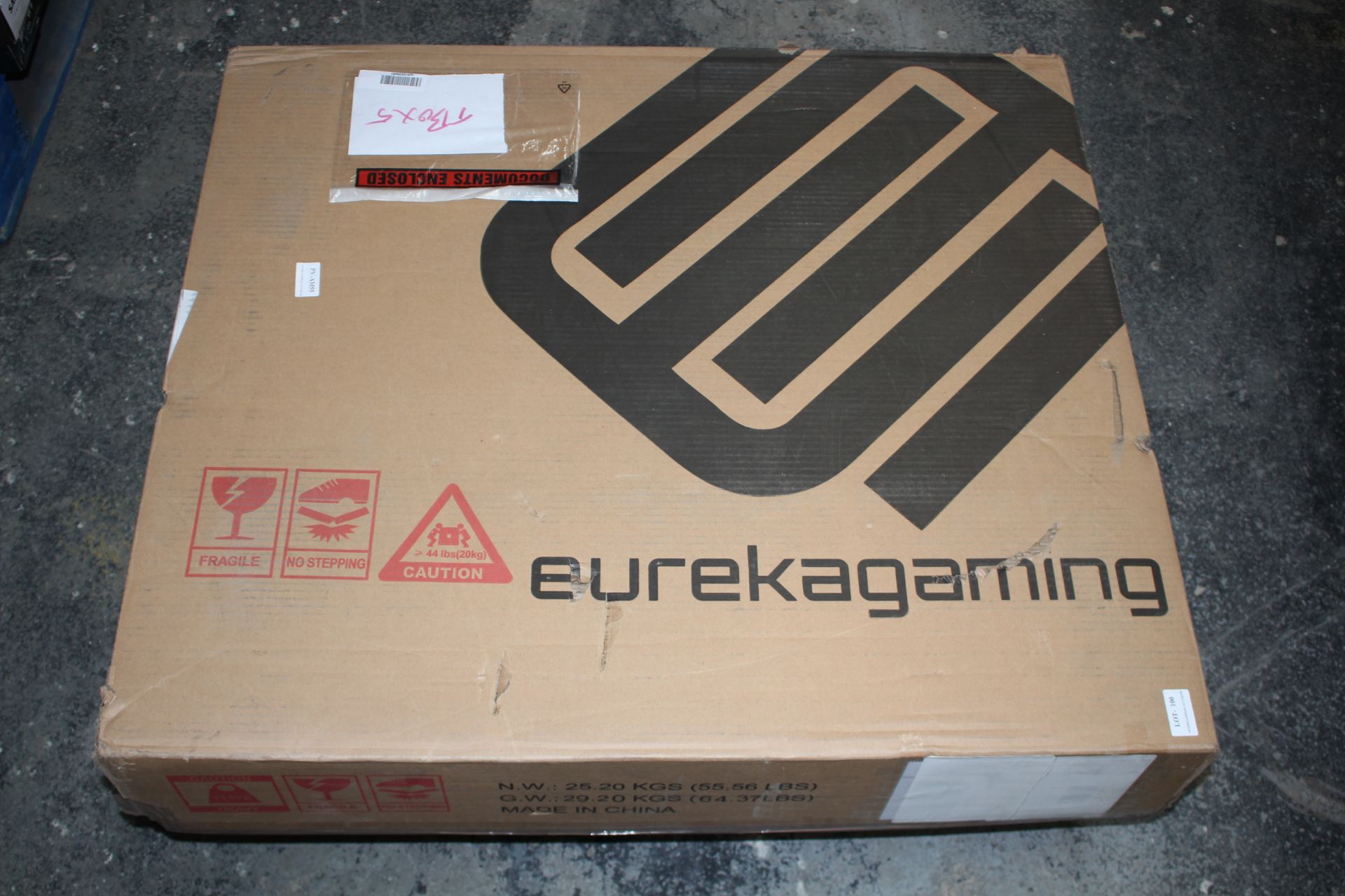 BOXED EUREKA GAMING DESK Condition ReportAppraisal Available on Request- All Items are Unchecked/