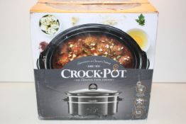 BOXED CROCKPOT THE ORIGINAL SLOW COOKER 6.5L RRP £34.00Condition ReportAppraisal Available on