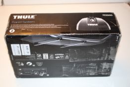 BOXED THULE RAPID SYTEM 753000 RRP £84.79 LOW PROFILE ROOF RACK FOOT FOR CARS WITH FIX POINTS AND