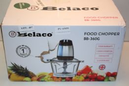 BOXED BELACO FOOD CHOPPER MODEL: BB-360G RRP £26.50Condition ReportAppraisal Available on Request-