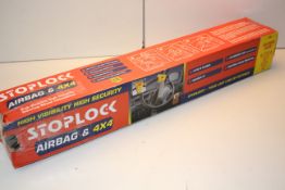 BOXED STOPLOCK AIRBAG & 4X4 STEERING WHEEL LOCK Condition ReportAppraisal Available on Request-