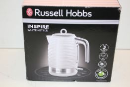 BOXED RUSSELL HOBBS INSPIRE CORDLESS JUG KETTLECondition ReportAppraisal Available on Request- All