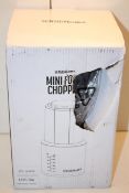 BOXED SENSIO HOME MINI FOOD CHOPPER Condition ReportAppraisal Available on Request- All Items are