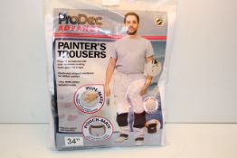 PRO DEC ADVANCE PAINTERS TROUSERS 34"Condition ReportAppraisal Available on Request- All Items are