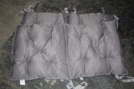 LARGE GREY OUTDOOR CHAIR CUSHION Condition ReportAppraisal Available on Request- All Items are