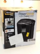 BOXED FELLOWES POWERSHRED PAPER SHREDDER M-8C RRP £70.00Condition ReportAppraisal Available on