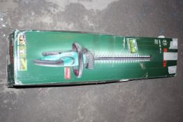 BOXED BOSCH CORDLESS HEDGE TRIMMER MODEL: AHS 55-20 Li RRP £124.95Condition ReportAppraisal