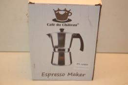 BOXED CAFÉ DU CHATEAU ESPRESSO MAKER Condition ReportAppraisal Available on Request- All Items are