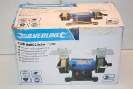 BOXED SILVERLINE 120W MULTI GRINDER 75MM RRP £48.99Condition ReportAppraisal Available on Request-