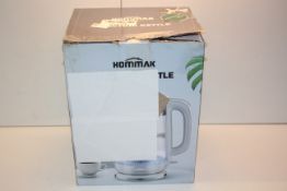 BOXED HOMMACK ELECTRIC KETTLE MODEL: CP189ACondition ReportAppraisal Available on Request- All Items