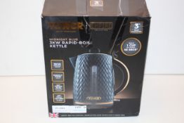 BOXED TOWER MIDNIGHT BLUE 3KW RAPID BOIL KETTLE RRP £29.29Condition ReportAppraisal Available on