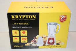 BOXED KRYPTON 2-IN-1 BLENDER 400W 1.5L RRP £27.99Condition ReportAppraisal Available on Request- All