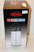 BOXED GENUINE THERMOS BRAND VACUUM INSULATED GLASDS DOUBLE WALL 1.9L PUMP POTCondition