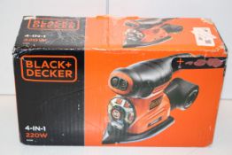 BOXED BLACK + DECKER ORBITAL DETAIL SANDER RRP £29.99Condition ReportAppraisal Available on Request-