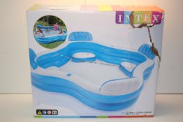 BOXED INTEX 2 RING INFLATEABLE POOL (IMAGE DEPICTS STOCK)Condition ReportAppraisal Available on
