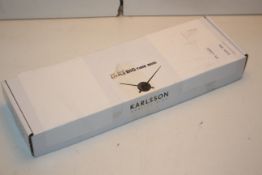 BOXED KARLSSON WALL CLOCK LITTLE BIG TIME MINI Condition ReportAppraisal Available on Request- All