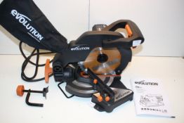 UNBOXED EVOLUTION ELECTRIC CIRCULAR SAW RRP £119.00Condition ReportAppraisal Available on Request-