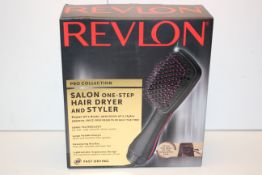 BOXED REVLON PRO COLLECTION SALON ONE-STEP HAIR DRYER AND VOLUMISER RRP £52.50Condition